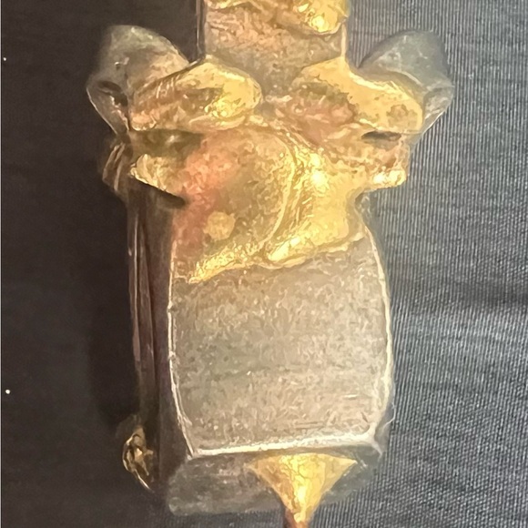 Scrap metal art pig figurine. - Picture 3 of 10